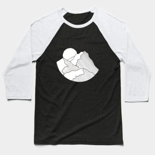 Mountain Sketch Baseball T-Shirt